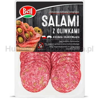 Bell Salami Z Oliwkami Plastry 80 G 