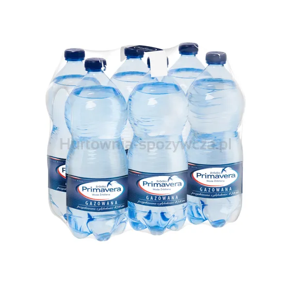 Primavera Woda Źródlana gazowana pet 1l