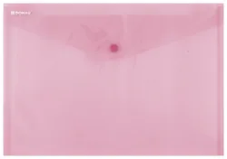 Donau Teczka kopertowa zatrzask, PP, A4, 180mikr., czerwona 