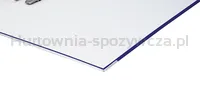 Office Products Segregator Officer z szyną, PP, A4/55mm, bordowy  - 3