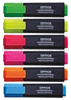 Office Products Zakreślacz Fluorescencyjny, 1-5Mm (Linia), Czerwony  - 3