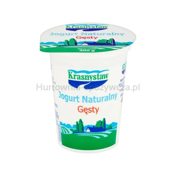 Krasnystaw Jogurt naturalny gęsty 400 g