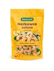 Bakalland Orzechy Nerkowca Lekko Solone 70Gr