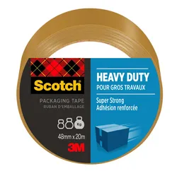 Taśma Pakowa Scotch® Heavy Duty, 48Mm X 20.3M, 1Szt., Brązowa