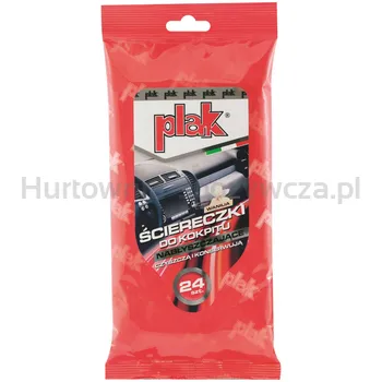 Ściereczki Do Kokpitu Plak Nabłyszczające Wanilia 24 Sztuki