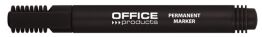 Office Products Marker permanentny okrągły, 1-3mm (linia), czarny 