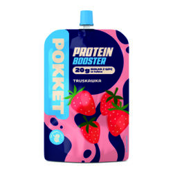 Pokket Mus Protein booster truskawkowy 180g