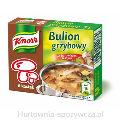 Knorr Bulion Bulion Grzybowy Na Borowikach Leśnych 3 L 60G