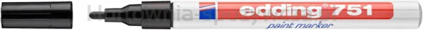 Edding Marker olejowy e-751 1-2mm, czarny 