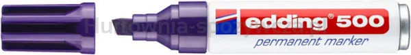 Edding Marker permanentny e-500 2-7mm, fioletowy 