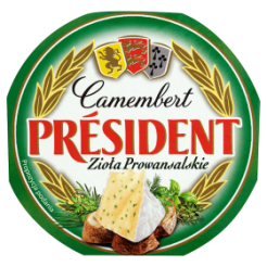 President Camembert Zioła Prowansalskie Ser 120 G