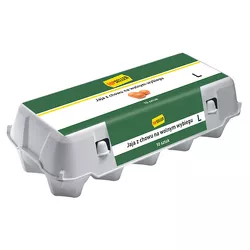 Topseller Jaja z wolnego wybiegu L 10szt