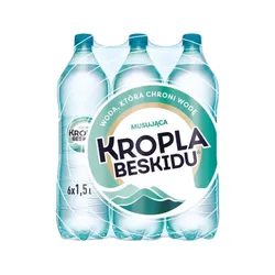 Kropla Beskidu musująca 1.5 l pet<br>(w tym +0,50 zł/szt. zwrotnej kaucji)