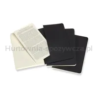 Zestaw 3 Zeszytów MOLESKINE Cahier Journals P (9x14cm) w kropki, 64 strony, czarny - 9