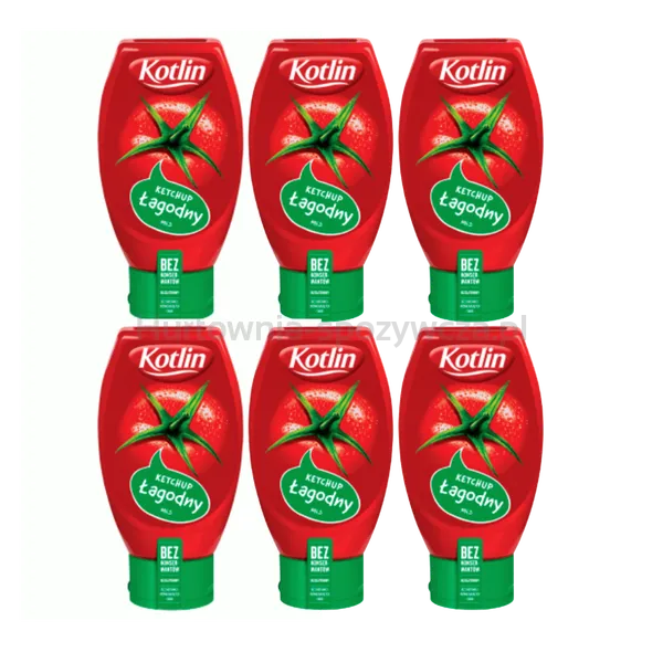 Kotlin Ketchup Łagodny 450 G