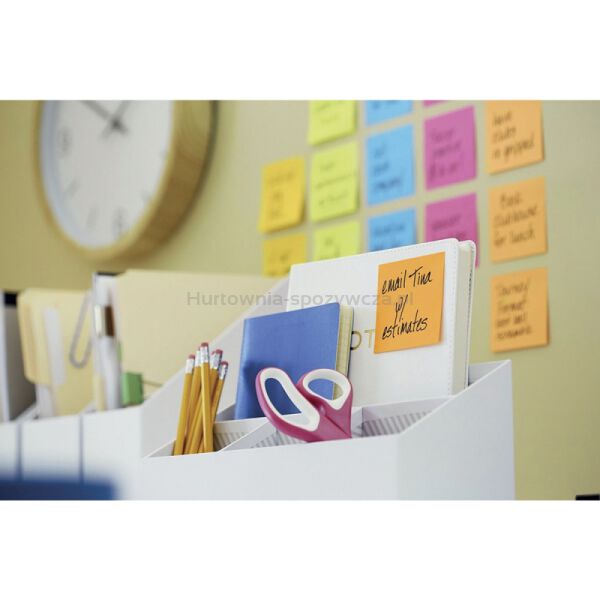 Karteczki samoprzylepne Post-it®, ENERGETIC, 76x76mm, 6x100 kart. - 6