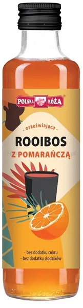 Herbata Rooibos z pomarańczą 250ml