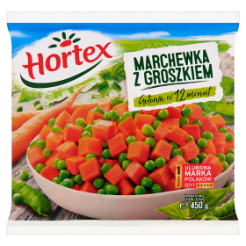 Hortex Marchewka Z Groszkiem 450 G