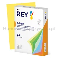 Papier ksero REY ADAGIO, A4, 80gsm, 58 żółty cytrynowy intense *RYADA080X411 R100 - 2