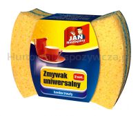 Zmywak uniwersalny JAN NIEZBĘDNY, 2 szt., żółty