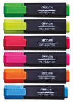 Zakreślacz fluorescencyjny OFFICE PRODUCTS, 1-5mm (linia), zielony - 3