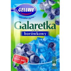 Gellwe Galaretka Smak Borówkowy 72G