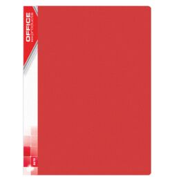 Office Products Teczka ofertowa PP, A4, 620mikr., 30 koszulek, czerwona 