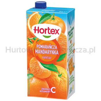 Hortex Pomarańcza Mandarynka nektar karton 2L
