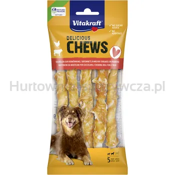 Vitakraft CHEWS deli rolls kurczak M 5szt. 90g
