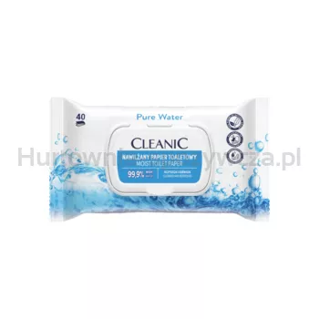 Cleanic Papier nawilżany 99,9% Water 40 szt.