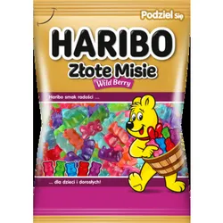 Żelki Haribo Złote Misie Wildberry 175g