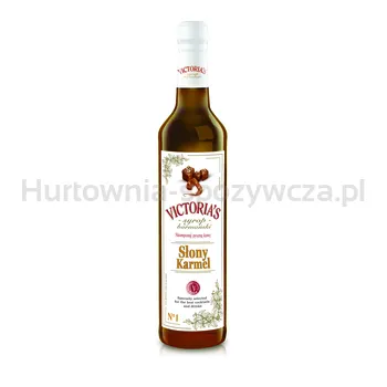 Victoria Cymes Syrop Barmański Słony Karmel 490 Ml 