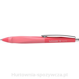 Długopis Automatyczny Schneider Haptify, M, Koralowy
