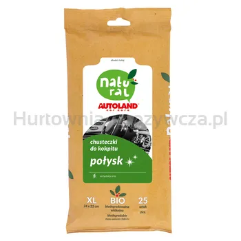 Natural Chusteczki Do Kokpitu Super Połysk 25Szt.