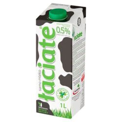 Mleko ŁACIATE, 0,5%, 1 l