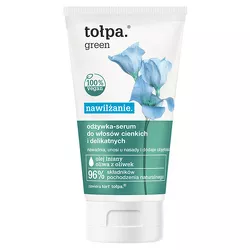 Tołpa green nawilżająca odżywka - serum do włosów cienkich i delikatnych 150 ml