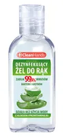 Antybakteryjny żel do rąk CLEAN HANDS, z aloesem i prowitaminą B5, 50 ml