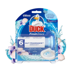 Duck® Fresh Discs® Marine - żelowy krążek do toalety o zapachu morskim 36ml<br>(Data 30.11.2025)