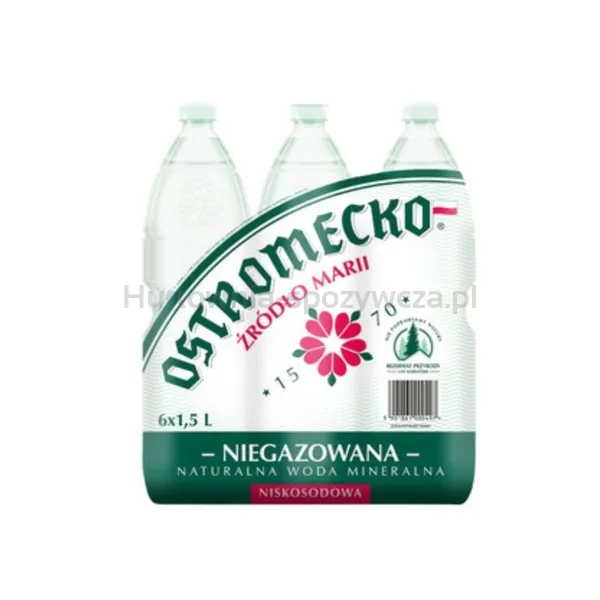 Woda Ostromecko Niegazowana Niskosodowa 1,5L