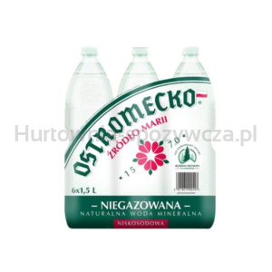 Woda Ostromecko Niegazowana Niskosodowa 1,5L