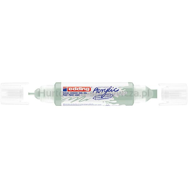 Marker akrylowy 3D e-5400 EDDING, podwójny, 2-3 mm, 5-10 mm, aksamitna mięta - 3