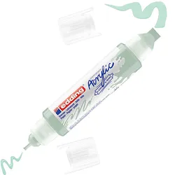Marker akrylowy 3D e-5400 EDDING, podwójny, 2-3 mm, 5-10 mm, aksamitna mięta