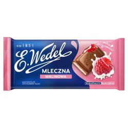 Wedel Czekolada Mleczna Malinowa 100 G