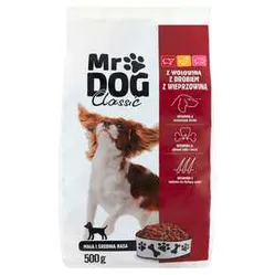 Karma Pies Mr Dog Sucha Mix 3 Mięsa 500 G Mw Dobry Wybór