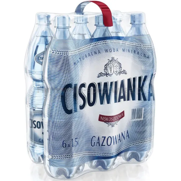 Cisowianka Woda Mineralna Gazowana 1,5l  SK