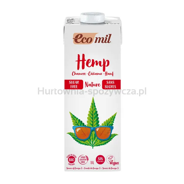 Napój Z Konopi Bez Cukru Bezgl. Bio 1 L