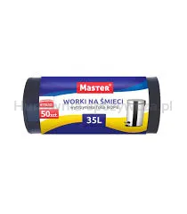 Master Worki Na Śmieci 35L 50Szt