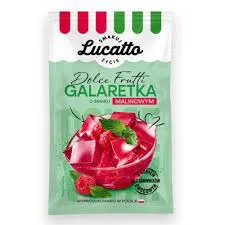 Lucatto Galaretka malinowa 70g