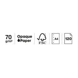 Kołozeszyt MIQUELRIUS NB-4, A4, w kratkę, 120 kart., 70g, green garden
