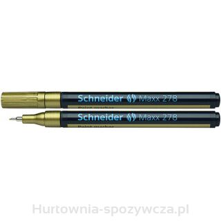 Marker Olejowy Schneider Maxx 278, 0,8 Mm, Złoty